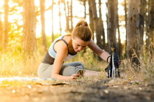 get outside and run walk jog hike swim to workout easily