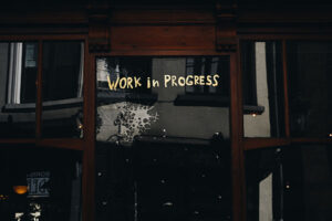 we are all a work in progress