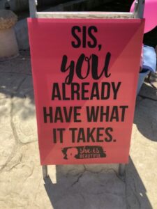 Motivation was all over the She is Beautiful race in Santa Barbara CA 2019